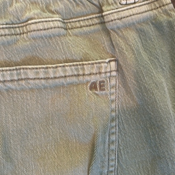 American Eagle green denim joggers - Picture 5 of 5